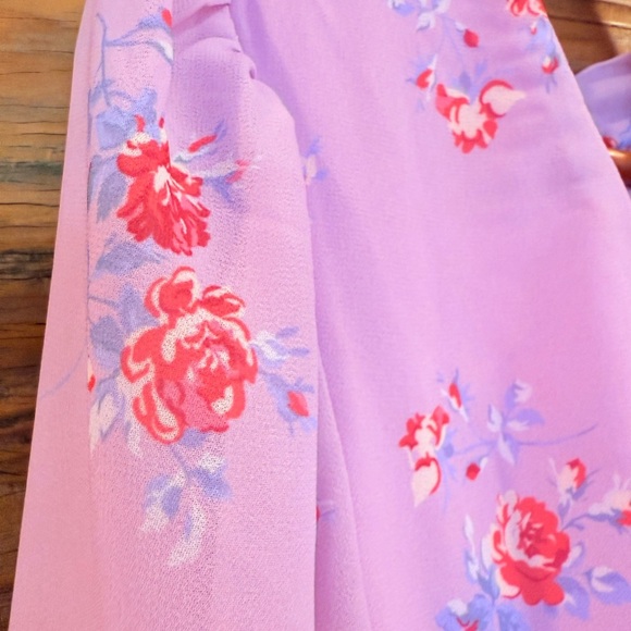 Shabby Chic Lilac Floral Bodysuit NWT - Picture 5 of 6